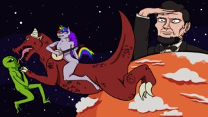 Rating: Questionable Score: 0 Tags: 16:9 abraham_lincoln alien ambiguous_gender anthro banjo_(instrument) black_eyes black_hair blonde_hair blue_hair bodily_fluids bow_(feature) bow_tie claws clothed clothing cloud digital_drawing_(artwork) digital_media_(artwork) dragon e621 equid equine female female/female french_kissing fur gesture green_hair group hair hi_res horn horse human kissing male mammal mars_(planet) multicolored_hair musical_instrument mythological_creature mythological_equine mythological_scalie mythology nude plucked_string_instrument purple_body purple_fur purple_hair rainbow_hair red_body red_hair red_scales saliva salute scales scalie space star strawberryseal string_instrument tail tongue tongue_out unicorn vinesauce what widescreen User: bunchy7s