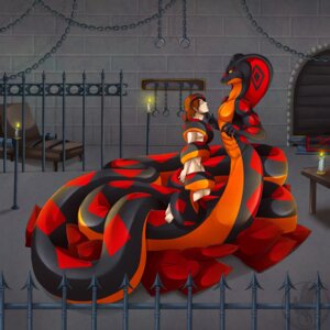 Rating: Explicit Score: 0 Tags: 1:1 2013 ambiguous_gender anthro apode athletic belt bite_mark blood bodily_fluids bound chain claws cobra coiling cuff_(restraint) cupping_chin digital_media_(artwork) draconcopode dungeon duo e621 eye_contact flaccid flowen gate genitals hand_on_face hi_res human ladyvenommyotismon larger_ambiguous legless looking_at_another male mammal markings naga nude penis penis_base pillow reptile restrained restraints scalie sephyro serpentine shackles size_difference smaller_male snake snake_hood spikes story story_in_description tail tail_wraps wounded wraps User: bunchy7s