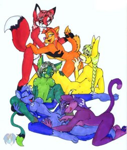 Rating: Explicit Score: 0 Tags: anthro breasts canid canine colorful_theme cunnilingus dipodid domestic_cat e621 eyes_closed felid feline felis female female/female fingering fox genitals group group_sex interspecies jerboa lagomorph leporid lgbt_pride licking lying mammal marker_(artwork) mephitid nipples nude on_back oral orgy pride_color_lineup pride_colors rabbit rainbow rainbow_lineup rainbow_pride_colors rainbow_symbol raised_tail rodent sex simple_background six-stripe_rainbow_pride_colors skunk spread_legs spreading super_gay tail taste_the_rainbow tierafoxglove tongue tongue_out traditional_media_(artwork) vaginal vaginal_fingering vulva white_background User: bunchy7s