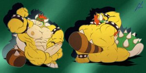 Rating: Explicit Score: 0 Tags: 2012 2:1 anthro armpit_hair balls barazoku biceps big_balls big_penis biped body_hair bowser butt claws collar danandnite digital_media_(artwork) e621 erection fangs genitals grin hair horn humanoid_genitalia humanoid_penis koopa looking_at_viewer male male_anthro mario_bros multiple_angles muscular muscular_anthro muscular_male nintendo nipples nude penis pose presenting raccoon_tail red_eyes reptile scalie shell sitting smile solo spikes spikes_(anatomy) super_mario_3d_land tail teeth thick_penis vein User: bunchy7s