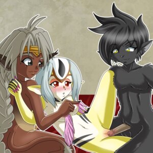 Rating: Explicit Score: 0 Tags: 2girls aisha_clanclan artist_request blue_submarine_no._6 blush breasts crossover female grey_hair humanoid interspecies long_hair male marine mutio open_mouth outlaw_star penetration penis pussy rule34 sawgoddess-belle sex spread_legs vaginal_penetration yellow_skin User: bunchy7s