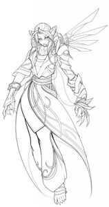 Rating: Safe Score: 0 Tags: ambiguous_gender armor clawed_gauntlets claws clothing e621 felid floating gauntlets gloves hair handwear hi_res inks long_hair mammal mechanical_wings robe simple_background solo tsampikos white_background User: bunchy7s