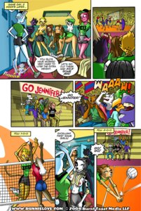 Rating: Explicit Score: 0 Tags: 2004 anthro bottomless bottomwear breasts bunnie_love bunnie_love_(character) canid canine canis cheerleader clothed clothing comic crowd dialogue domestic_dog e621 english_text female genitals group happy lagomorph leporid male mammal nipples nude outside penny_piper rabbit shirt shorts simple_background speech_bubble tail text toony topless topwear vulva User: bunchy7s