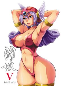 Rating: Questionable Score: 0 Tags: armpits arms_behind_head arms_up breasts curvy dragon_quest dragon_quest_iii erect_nipples female helmet hips large_breasts long_hair motsu_ryouri motsumotsu muscles nipples purple_hair rule34 sling_bikini soldier_(dq3) swimsuit thick_thighs thighs wide_hips User: bunchy7s