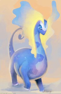 Rating: Safe Score: 0 Tags: all_fours ambiguous_gender aurorus blue_body blue_eyes blue_skin dinosaur e621 eldrige feet feral fossil_pokemon gem generation_6_pokemon looking_away nintendo orange_background pokemon pokemon_(species) prehistoric_species raised_leg reptile saurischian sauropod sauropodomorph scalie simple_background slightly_chubby solo standing tail User: bunchy7s