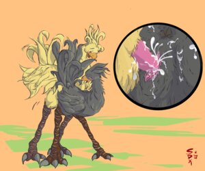 Rating: Explicit Score: 0 Tags: anus avian avian_butt beak bird blush bodily_fluids chocobo clitoris close-up cum cum_in_vagina cum_inside duo e621 erection female female_penetrated feral feral_on_feral final_fantasy from_behind_position genital_fluids genitals male male/female male_penetrating male_penetrating_female penetration penile penile_penetration penis penis_in_vagina raised_tail sex square_enix starman_deluxe tail vaginal vaginal_penetration vulva User: bunchy7s