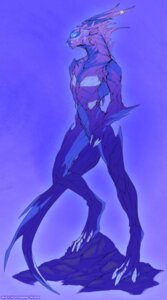 Rating: Safe Score: 0 Tags: anthro athletic athletic_anthro athletic_male biped claws cool_colors dragon e621 ear_frill frill_(anatomy) glowing glowing_eyes head_crest head_frill hi_res looking_at_viewer male membrane_(anatomy) membranous_frill mythological_creature mythological_scalie mythology purple_theme rickenbacker scalie simple_background solo standing tail User: bunchy7s