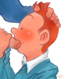 Rating: Explicit Score: 0 Tags: 2boys age_difference artist_name blowjob blue_sweater blush captain_haddock cock_gobble cock_hungry collared_shirt cum_hungry eyes_closed fellatio foreskin gay gay_blowjob gay_sex ginger_hair giving_head glans_in_mouth going_down_on hand_in_hair hargo_lakmuss holding_penis kneeling_oral_position male male_only mostly_offscreen_character older_dom_younger_sub older_penetrating_younger oral oral_sex penis penis_in_mouth redhead retracted_foreskin rule34 sucking_off tagme the_adventures_of_tintin tintin tongue tongue_out uncircumcised white_background yaoi User: bunchy7s