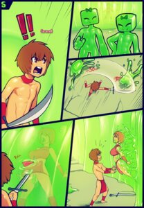 Rating: Explicit Score: 0 Tags: ambiguous_gender ambiguous_pred big_breasts bodily_fluids bottomwear bow_(feature) bow_tie breasts choker clothing comic dripping e621 english_text female fight genital_fluids genitals goo_creature goo_humanoid goo_transformation group human humanoid jewelry loincloth male mammal melee_weapon modeseven necklace nipples not_furry penetration sex slime smile sword text transformation translucent translucent_body vaginal vaginal_fluids vaginal_penetration violence vore vulva weapon User: bunchy7s