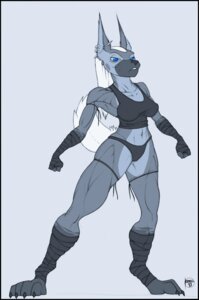 Rating: Safe Score: 0 Tags: absurd_res angry anthro athletic bikini bite black_border blue_eyes border breasts canid canine canis clothed clothing cyera e621 female fox hair hi_res hybrid krinkels mammal monochrome muscular muscular_anthro piercing pose shirt skimpy solo swimwear tank_top topwear two-piece_swimsuit white_hair wolf User: bunchy7s