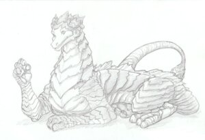 Rating: Safe Score: 0 Tags: claws conditional_dnp dragon e621 feet female feral greyscale hindpaw monochrome mythological_creature mythological_scalie mythology paws pose scalie sefeiren sketch solo tail traditional_media_(artwork) User: bunchy7s