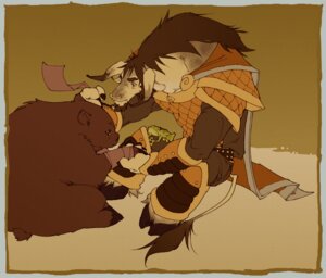 Rating: Safe Score: 0 Tags: 2005 amphibian anthro armor bandage bear blizzard_entertainment bovid bovine brown_body brown_fur brown_hair cape clothing duo e621 facial_piercing feral frog fur hair healing horn klar male mammal nose_piercing nose_ring piercing ring_piercing sarah_jaffe septum_piercing sitting slightly_chubby tail tail_tuft tauren tuft warcraft User: bunchy7s