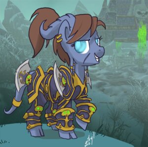 Rating: Safe Score: 0 Tags: 2012 accessory armor atryl blizzard_entertainment blue_eyes brown_hair crossover digital_media_(artwork) draenei e621 ear_piercing equid equine fan_character female furgonomics hair hasbro hooves horn horse humanoid hybrid jewelry mammal my_little_pony piercing pony ring solo tail tail_accessory tail_jewelry tail_ring tentacles warcraft warrior User: bunchy7s
