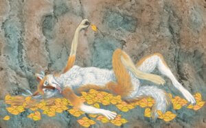 Rating: Safe Score: 0 Tags: anthro belly biped black_nose blue_eyes breasts butt canid canine canis claws detailed e621 fangs feet female fluffy fluffy_tail fur gloves_(marking) kadohusky leaf leg_markings lying mammal markings multicolored_body multicolored_fur nude on_back open_mouth orange_body orange_fur outside paws pink_tongue simple_background smile socks_(marking) solo tail teeth tongue tongue_out white_belly white_body white_fur wolf User: bunchy7s