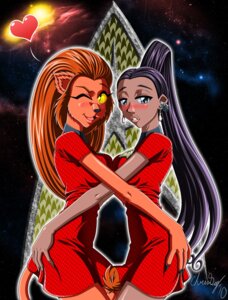 Rating: Questionable Score: 0 Tags: 2010 anthro black_hair blush breast_squish breasts breasts_frottage brown_eyes brown_hair butt butt_grab caitian captricosakara cheek_tuft claws clothed clothing communicator detailed_background duo e621 ear_piercing facial_tuft felid female female/female fur grin hair hand_on_butt heart_symbol human human_on_anthro insignia interspecies long_hair looking_at_viewer m'ress mammal nebula one_eye_closed open_mouth orange_body orange_fur piercing ponytail pupils red_hair romantic romantic_couple side_view slit_pupils smile space spacescape squish standing star star_trek star_trek_(movie) star_trek_the_animated_series starfleet_insignia tail tail_tuft tongue tuft uhura uniform wink yellow_sclera User: bunchy7s