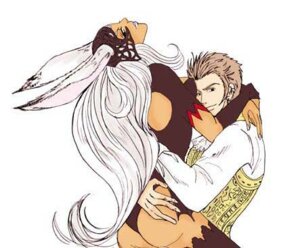 Rating: Explicit Score: 0 Tags: 1girls 2d animal_ears animal_humanoid balthier bunny_ears dark-skinned_female dark_skin female final_fantasy final_fantasy_xii fran_(ffxii) helmet humanoid kemonomimi male rabbit_ears rabbit_humanoid rule34 silver_hair straight tagme viera User: bunchy7s