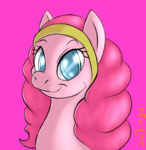 Rating: Safe Score: 0 Tags: blue_eyes e621 earth_pony english_text equid equine female feral friendship_is_magic hair hasbro horse mammal my_little_pony pink_background pink_hair pink_theme pinkie_pie_(mlp) pony shdingo signature simple_background smile solo text User: bunchy7s