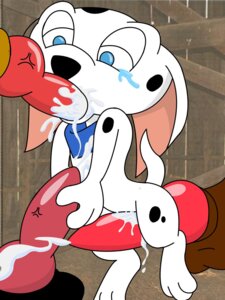 Rating: Explicit Score: 0 Tags: 101_dalmatians 101_dalmatians:_the_series animal_genitalia animal_penis anthro bodily_fluids cadpig canid canine canine_genitalia canine_penis canis cpctail cum dalmatian disney domestic_dog e621 erection fellatio female genital_fluids genitals group knot male mammal messy oral oral_penetration penetration penile penis sex solo_focus tail tears toony young young_anthro User: bunchy7s