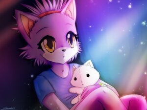 Rating: Safe Score: 0 Tags: 4:3 anthro black_eyes blaze_the_cat domestic_cat e621 felid feline felis female fur hi_res klaudnya9818 mammal plushie purple_body purple_fur sega solo sonic_the_hedgehog_(series) yellow_eyes User: bunchy7s