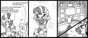 Rating: Questionable Score: 0 Tags: activision aku_aku apple_bloom_(mlp) beverage black_and_white black_border border comic crash_bandicoot_(series) e621 ear_piercing earth_pony english_text equid equine female female/female feral food friendship_is_magic hasbro horse madmax mammal masturbation meme monochrome my_little_pony piercing pony rape_face scheming stripes text trollface vaginal vaginal_masturbation voyeur young young_feral zebra zecora_(mlp) User: bunchy7s