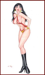 Rating: Questionable Score: 0 Tags: 1990s 1999 1girls 20th_century artist_request female female_only rule34 solo tagme vampirella vampirella_(series) User: bunchy7s