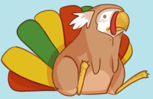 Rating: Safe Score: 0 Tags: 2011 ambiguous_gender avian beak bird brown_body e621 feathers feral galliform gryphon hoot_(artist) multicolored_body multicolored_feathers mythological_avian mythological_creature mythology phasianid solo turkey User: bunchy7s