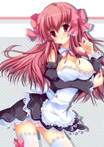 Rating: Explicit Score: 0 Tags: amane_(dream_c_club) blush bow breasts detached_sleeves dream_c_club female hinata_momo nipples open_mouth pink_eyes pink_hair rule34 solo thighhighs waitress User: bunchy7s