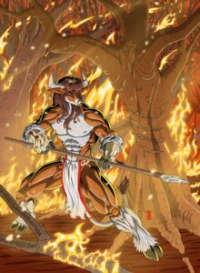 Rating: Safe Score: 0 Tags: 2011 abs anthro biped bottomwear bovid bovine clothing e621 european_mythology facial_piercing fire forest gloves greek_mythology handwear hi_res holding_melee_weapon holding_object holding_polearm holding_spear holding_weapon hooves horn loincloth male mammal melee_weapon minotaur muscular muscular_anthro muscular_male mythology nose_piercing nose_ring outside piercing plant polearm ring_piercing sektujai septum_piercing solo spear tail tail_tuft tree tuft warm_colors warrior weapon wood User: bunchy7s
