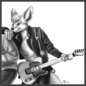 Rating: Safe Score: 0 Tags: 2009 5_fingers album_cover anthro barbell_piercing black_nose border born_to_run bottomwear bruce_springsteen canid canine claws clothed clothing conditional_dnp cover duo e621 ear_piercing electric_guitar eyebrow_barbell eyebrow_piercing facial_piercing fender_musical_instruments_corporation fennec_fox fingers fox fully_clothed fur grey_border guitar hair hand_on_shoulder holding_musical_instrument holding_object jacket male mammal moodyferret musical_instrument pants parody piercing plucked_string_instrument shiro_sirius shirt short_hair simple_background smile solo_focus standing string_instrument telecaster topwear true_fox white_background User: bunchy7s