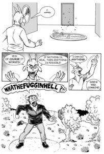 Rating: Safe Score: 0 Tags: 2000 2_horns 5_fingers anthro biped boots bottomwear bovid bovine caprine cattle clothed clothing comic detailed_background dialogue domestic_goat duo e621 english_text eyewear fingers fist flower footwear fully_clothed gesture glasses goat greyscale hand_gesture horn humanoid_hands inside interrobang jacket karno laboratory leaf leather leather_clothing leather_jacket leather_topwear male mammal middle_finger monochrome open_mouth outside pants plant pupils_only scientist sharp_horn shirt shocked shoes speech_bubble tail tail_tuft talking_to_self teeth text tongue topwear tree triumphant tuft twig wearing_eyewear wearing_glasses wide_stance User: bunchy7s
