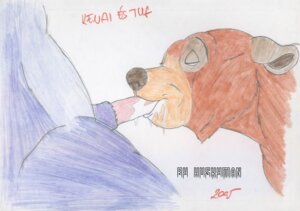 Rating: Explicit Score: 0 Tags: 2005 bear blue_body blue_fur bodily_fluids brother_bear brown_bear cum disney duo e621 erection fellatio fur genital_fluids genitals grizzly_bear huskyman24 kenai_(brother_bear) male male/male male_penetrated male_penetrating male_penetrating_male mammal obese oral oral_penetration overweight penetration penile penis sex simple_background size_difference tug_(brother_bear) ursine white_background User: bunchy7s