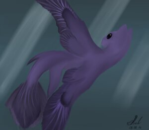 Rating: Safe Score: 0 Tags: ambiguous_gender aquatic axelwoodson e621 equid equine feral fish hasbro horse hybrid mammal my_little_pony pony purple_body simple_background solo underwater water User: bunchy7s