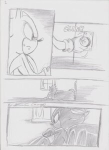 Rating: Safe Score: 0 Tags: anthro bed comic crossed_arms door door_handle doorknob duo e621 eulipotyphlan furniture graphite_(artwork) greyscale hedgehog inside irresistible_love male male/male mammal monochrome multiple_scenes on_ground opening_door reclining sega shadow_the_hedgehog sitting soina sonic_the_hedgehog sonic_the_hedgehog_(series) traditional_media_(artwork) User: bunchy7s