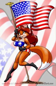 Rating: Questionable Score: 0 Tags: 2007 3_toes 4_fingers 4th_of_july american_flag american_flag_bikini anthro big_breasts bikini blowup_background breasts canid canine clothing copyright_symbol digital_media_(artwork) dipstick_tail e621 eric_schwartz eyebrow_through_hair eyebrows feet female fingers finial flag flag_(object) flag_bikini flag_swimwear fox fur furafterdark gloves_(marking) hair hi_res holding_flag holding_object holidays leg_markings long_hair looking_at_viewer mammal markings midair motion_lines multicolored_body nipple_outline orange_body orange_fur plantigrade pole_between_breasts pole_between_legs red_hair sheila_vixen signature simple_background smile smiling_at_viewer socks_(marking) solo swimwear symbol tail tail_markings tan_body tan_fur text toes translucent translucent_hair two-piece_swimsuit two_tone_body united_states_of_america url User: bunchy7s