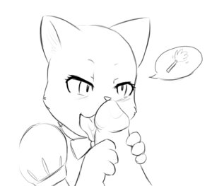 Rating: Explicit Score: 0 Tags: anthro blush charle_(fairy_tail) clothing darkmirage disembodied_penis domestic_cat duo e621 erection exceed fairy_tail felid feline felis female genitals licking maid_uniform male male/female mammal monochrome oral penile penis penis_lick sex tongue tongue_out uniform young User: bunchy7s