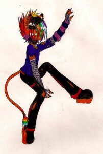 Rating: Safe Score: 0 Tags: 5_fingers alternative_fashion anthro biped black_hair bottomwear chelsea_hawk claws clothed clothing collar dezi dipstick_ears e621 ear_markings ear_piercing felid fingers fishnet_clothing footwear fully_clothed fur glamfur hair helix_piercing lion male mammal markings multicolored_ears multicolored_hair orange_body orange_fur pantherine pants piercing platform_footwear platform_shoes rainbow_hair raised_arm ryanv scene_(fashion) shirt shoes short_hair side_view simple_background solo sparklefur tail tail_tuft topwear torn_clothing tuft white_background User: bunchy7s