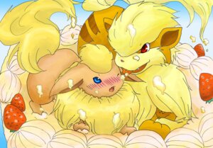 Rating: Safe Score: 0 Tags: ambiguous_gender arcanine blush cake canid canine dessert digital_media_(artwork) e621 eeveelution feral flareon food fruit generation_1_pokemon mammal nintendo open_mouth plant pokemon pokemon_(species) rasumaru red_eyes solo strawberry tail tongue User: bunchy7s