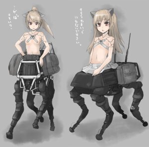 Rating: Questionable Score: 0 Tags: artist_request bigdog boston_dynamics centaur copyright_request dog_ear female mecha_musume robot rule34 sigma_(artist) taur translated what User: bunchy7s