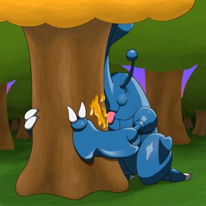 Rating: Questionable Score: 0 Tags: 1:1 antennae_(anatomy) arthropod beetle blue_body blue_exoskeleton breasts carapace detailed_background e621 exoskeleton eyes_closed female feral forest generation_2_pokemon heracross horn insect kneeling licking nature nintendo non-mammal_breasts ole outside plant pokemon pokemon_(species) solo tongue tongue_out tree tree_sap wood User: bunchy7s