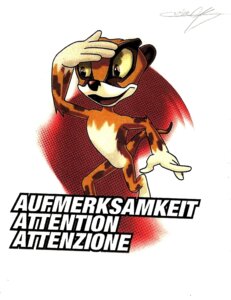 Rating: Safe Score: 0 Tags: big_eyes e621 english_text featureless_crotch felid german_text hard_translated male mammal nude signature simple_background smile solo standing tail text translated unknown_artist white_background yellow_eyes User: bunchy7s