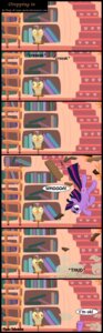 Rating: Safe Score: 0 Tags: absurd_res avian bird book comic cutie_mark duo e621 english_text equid equine eyes_closed female feral friendship_is_magic fur hair hasbro hi_res horn ladder male mammal multicolored_hair my_little_pony mythological_creature mythological_equine mythology owl owlowiscious_(mlp) purple_body purple_eyes purple_fur purple_hair tail text toxic-mario twilight_sparkle_(mlp) two_tone_hair unicorn url wood User: bunchy7s