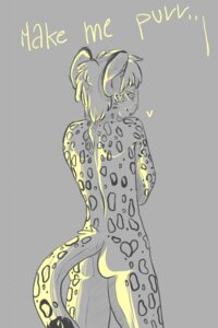 Rating: Questionable Score: 0 Tags: anthro biped bottomless butt clothed clothing e621 english_text felid fur grey_background hair happy heart_symbol hi_res leopard male mammal markings marshalpizza monochrome nude pantherine rear_view seductive short_hair simple_background solo spots spotted_body spotted_fur standing text young young_anthro young_male User: bunchy7s