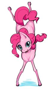 Rating: Safe Score: 0 Tags: 2013 blue_eyes e621 earth_pony equid equine female feral friendship_is_magic fur hair handstand hasbro horse mammal my_little_pony pink_body pink_fur pink_hair pinkie_pie_(mlp) pony samochiku simple_background solo tail white_background User: bunchy7s