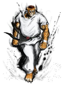 Rating: Safe Score: 0 Tags: action_52 anthro armband barefoot belt biped black_belt capcom cheetah cheetahmen claws clothing e621 feet felid feline glowing glowing_eyes hercules_(cheetahmen) ink_(disambiguation) light_theme looking_at_viewer male mammal martial_arts muscular muscular_anthro muscular_male simple_background solo standing street_fighter warrior whiskers white_background white_clothing 子門モサド User: bunchy7s