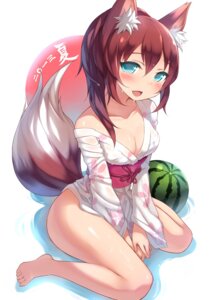 Rating: Safe Score: 0 Tags: animal_humanoid asian_clothing barefoot blue_eyes blush breasts canid canid_humanoid canine canine_humanoid cleavage clothed clothing e621 east_asian_clothing feet female flower food fox fox_humanoid fox_tail fruit hair humanoid japanese_clothing kimono looking_at_viewer mammal mammal_humanoid melon obi obijime off_shoulder plant red_hair sitting solo watermelon zenn User: bunchy7s