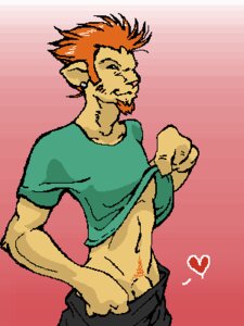 Rating: Explicit Score: 0 Tags: 3:4 anthro bottomwear bottomwear_pull clothed clothing clothing_lift clothing_pull digital_media_(artwork) e621 ear_piercing felid flaccid genitals heart_symbol lion low_res male mammal mugen_(artist) oekaki pantherine pants pants_pull partially_clothed penis piercing shirt shirt_lift solo topwear User: bunchy7s