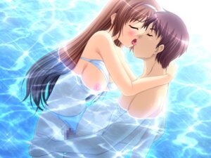 Rating: Explicit Score: 0 Tags: 1boy 1girls ayakaze_ryuushou bikini_aside blush breasts brown_hair censored closed_eyes female french_kiss game_cg happy_sex kissing large_breasts long_hair love male momose_ayumu mosaic_censoring nipples nude ore_wa_kanojo_wo_shinjiteru! penis pussy rule34 sex swimsuit swimsuit_aside tongue underwater underwater_sex vaginal_penetration User: bunchy7s