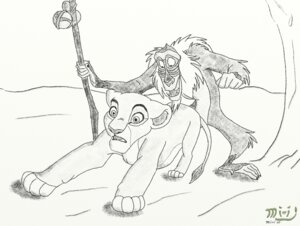 Rating: Explicit Score: 0 Tags: 2009 baboon disney feline female female_feral female_focus feral fur furry furry_only greyscale kiara lion male male_focus mammal monochrome rafiki rule34 straight tagme the_lion_king User: bunchy7s