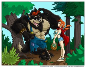 Rating: Safe Score: 0 Tags: abs anklet anthro barefoot basket biceps big_muscles bottomwear bra bracelet canid canine canis clothing container cooner detailed_background duo e621 ear_piercing eyewear fairy_tales feet female forest fur glasses hair hat headgear headwear human humanoid_feet jewelry little_red_riding_hood little_red_riding_hood_(copyright) male mammal muscular muscular_male nipples outside overalls pecs piercing plant plantigrade red_hair shorts size_difference toes torn_clothing tree underwear wolf User: bunchy7s