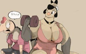 Rating: Safe Score: 0 Tags: 16:10 2014 accipitriform anthro avian beak biceps big_breasts bird breasts choker cleavage clothed clothing condorito condorito_(series) crossover duo e621 female galliform jewelry la_pavita_pechugona male muscular muscular_female necklace non-mammal_breasts one_eye_closed pavita_pechugona pepo_(copyright) phasianid shamelesss sitting turkey vulture widescreen User: bunchy7s
